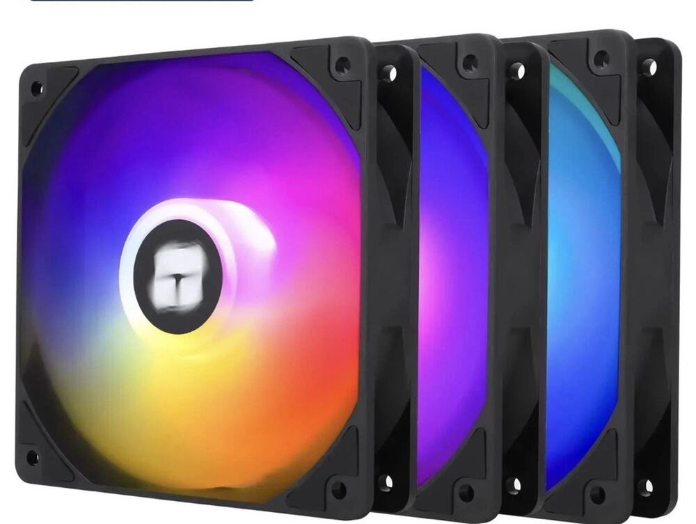 Thermalright TL-C12C-S X3 CPU Fan 120mm ARGB Case Cooler Fan, 4pin PWM Silent